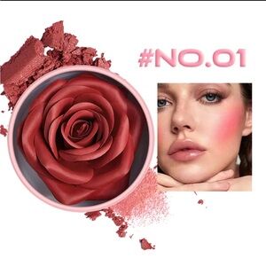 Veronni 3D rose petal Blush - Waterproof cream blush
